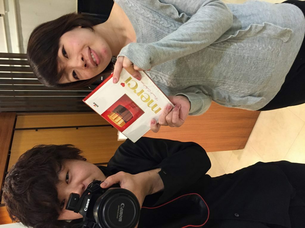 チョコ頂きました。 - ユーカリが丘の美容室 Tip&Toe